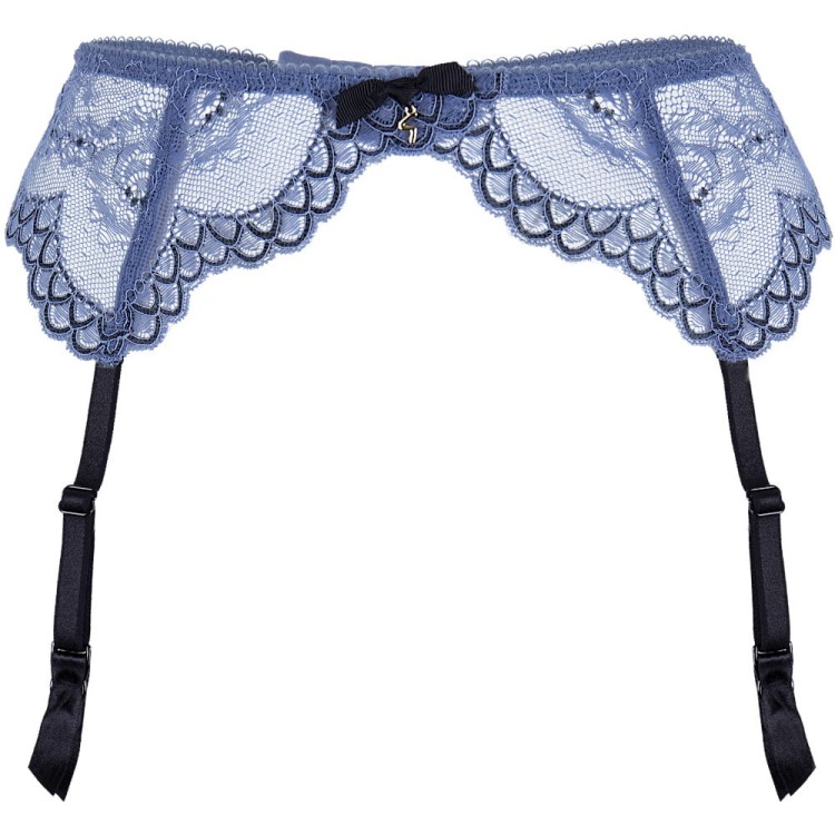 Superboost Lace - Gossard - pas do pończoch 7712 - moonlight blue