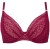 Chianti - Alles - biustonosz push-up - czerwień