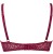 Chianti - Alles - biustonosz push-up - czerwień