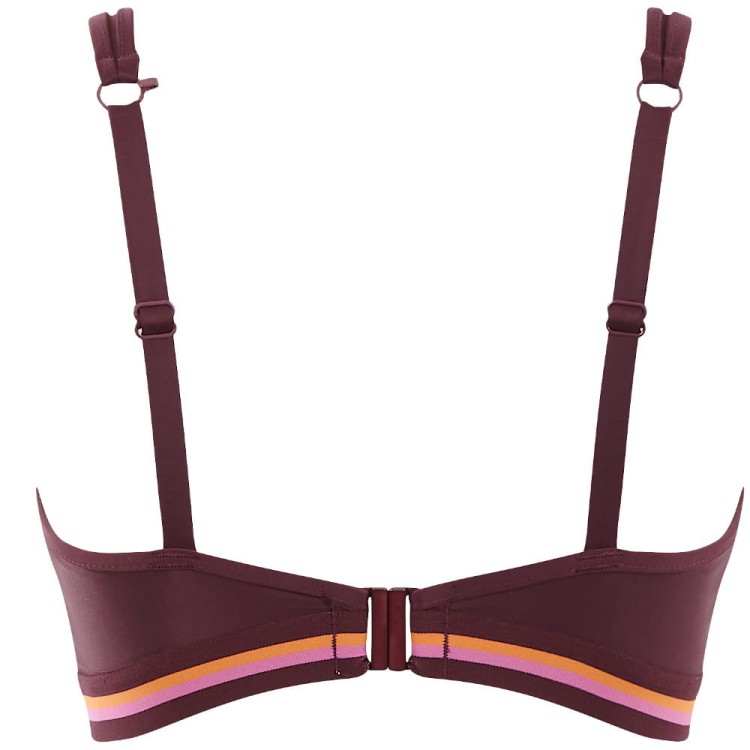 Kira Active - Panache Swim - crop top SW1382 - mulberry