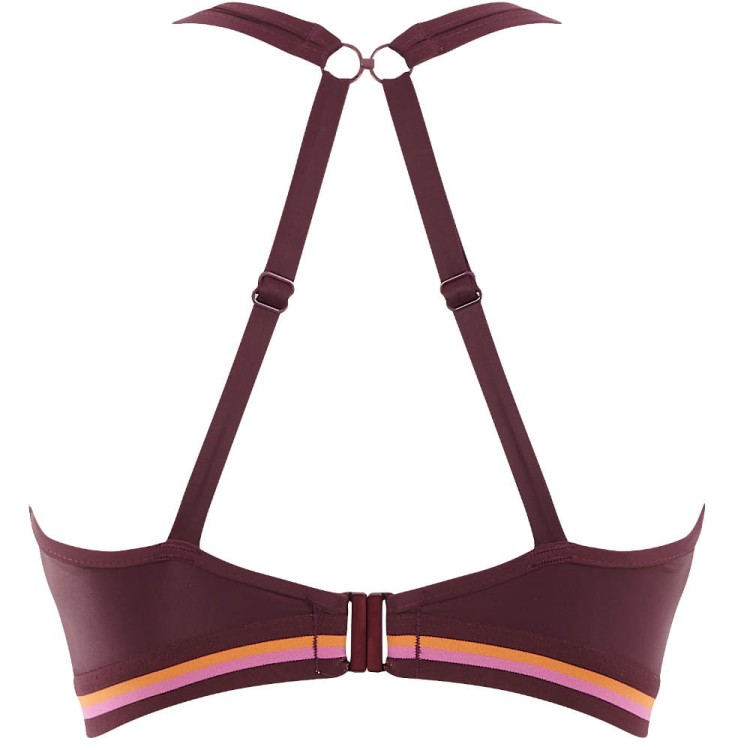 Kira Active - Panache Swim - crop top SW1382 - mulberry