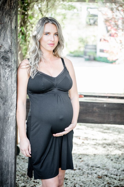 Dreams Nightie - Hotmilk - koszulka do karmienia - czerń