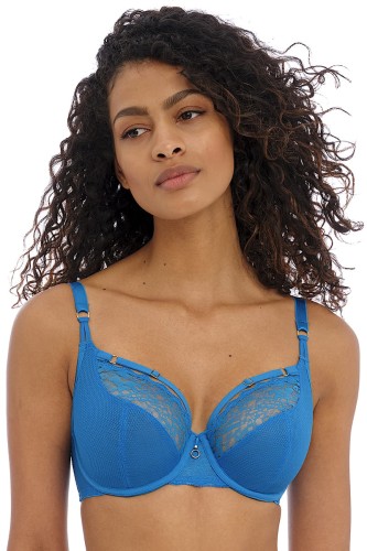 Temptress - Freya - biustonosz AA400102 - med blue