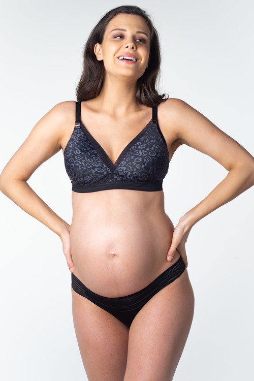 Ambition - ProjectMe by Hotmilk - biustonosz bez fiszbin t-shirt - onyx