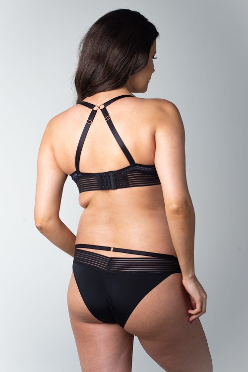 Ambition - ProjectMe by Hotmilk - biustonosz bez fiszbin t-shirt - onyx