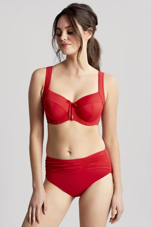 Anya Riva - Panache Swim - wysokie figi SW1315 - fiery red