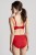 Anya Riva - Panache Swim - wysokie figi SW1315 - fiery red