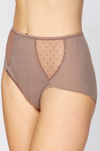 Grace - Miss Fabio - figi wysokie P0103 - mocca