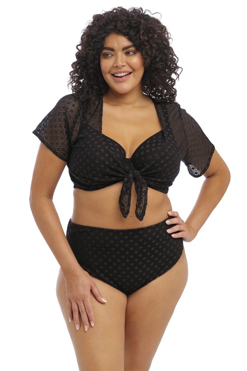 Bazaruto - Elomi Swim - top plażowy ES800696 - czerń