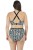 Zulu Rhytm - Elomi Swim - wysokie figi kąpielowe ES7254 - zeberka