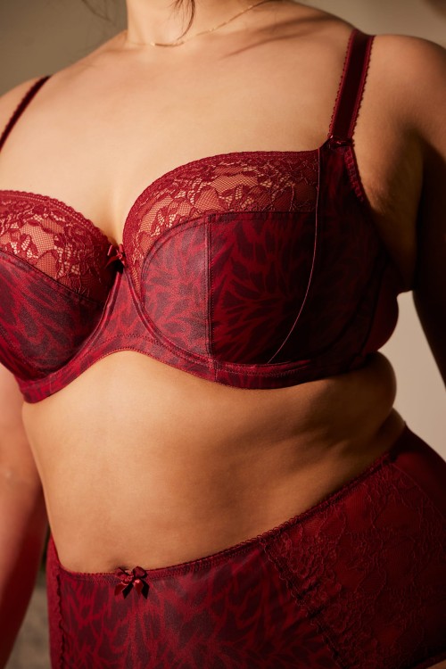 Chi Chi - Sculptresse - biustonosz 7695 - red animal