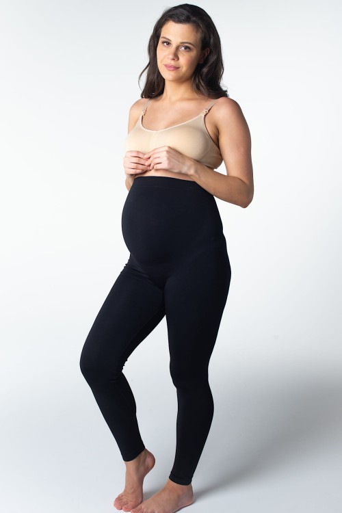 My Necessity - Hotmilk - legginsy ciążowe - czerń