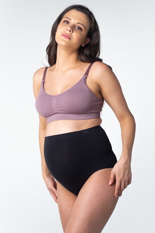 My Necessity - Hotmilk - wysokie figi ciążowe - czerń