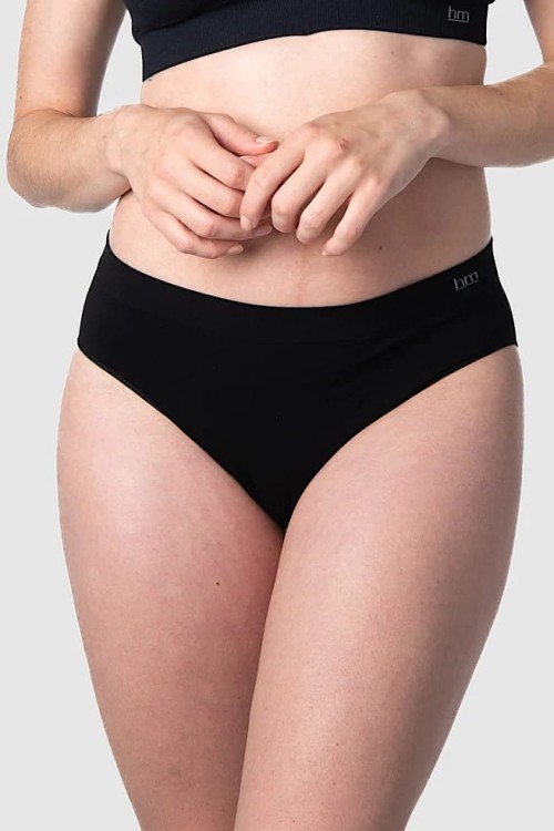 My Necessity - Hotmilk - figi ciążowe (2 pak) - czerń i krem