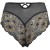 Sabrina - Panache - figi brazylijskie 10634 - czerń i złoto