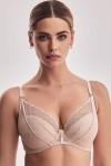 Chita - Alles - biustonosz push-up TPU - beż