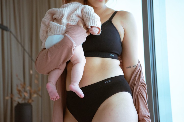 My Necessity - Hotmilk - figi ciążowe (2 pak) - czerń i krem