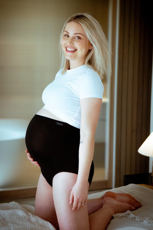 My Necessity - Hotmilk - wysokie figi ciążowe - czerń