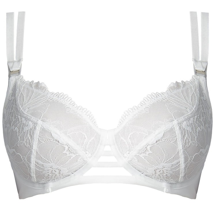 True Luxe Full Cup - Hotmilk - biustonosz - biel