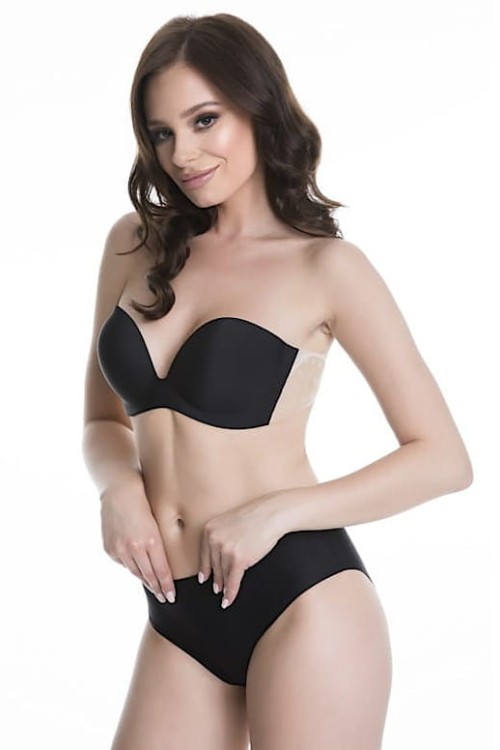 Wings Bra - Julimex - biustonosz samonośny - czerń