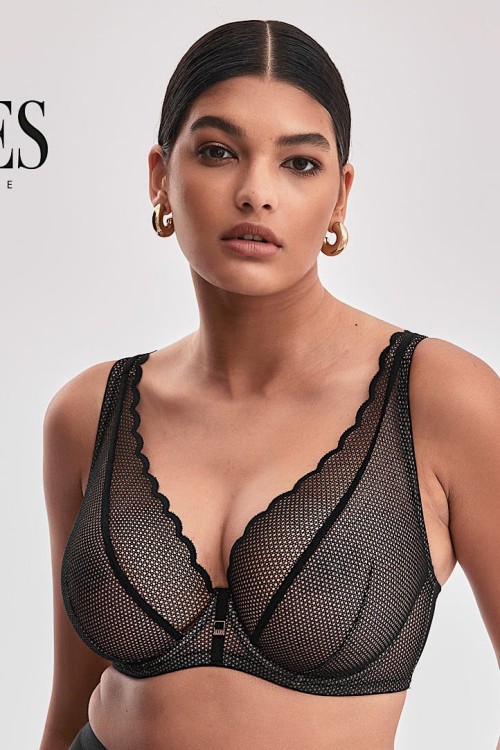 Chita Plus - Alles - biustonosz braletka - czerń