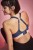 Non Wired Sports Bra - Panache Sport - biustonosz 7341 - retro navy