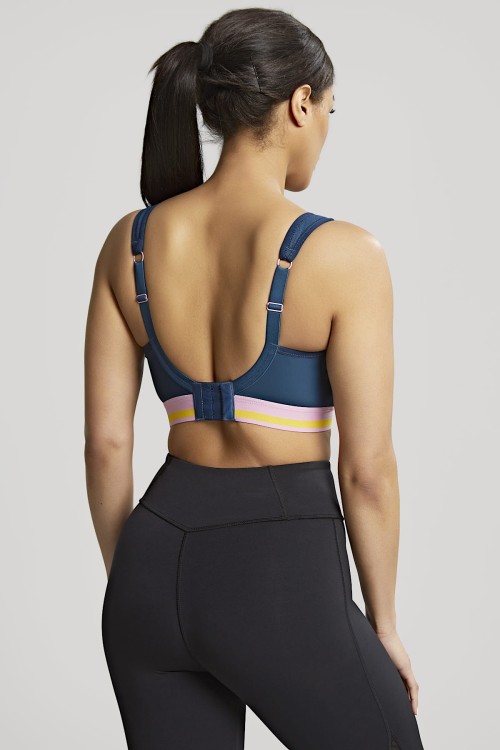 Non Wired Sports Bra - Panache Sport - biustonosz 7341 - retro navy