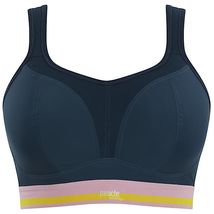 Non Wired Sports Bra - Panache Sport - biustonosz 7341 - retro navy