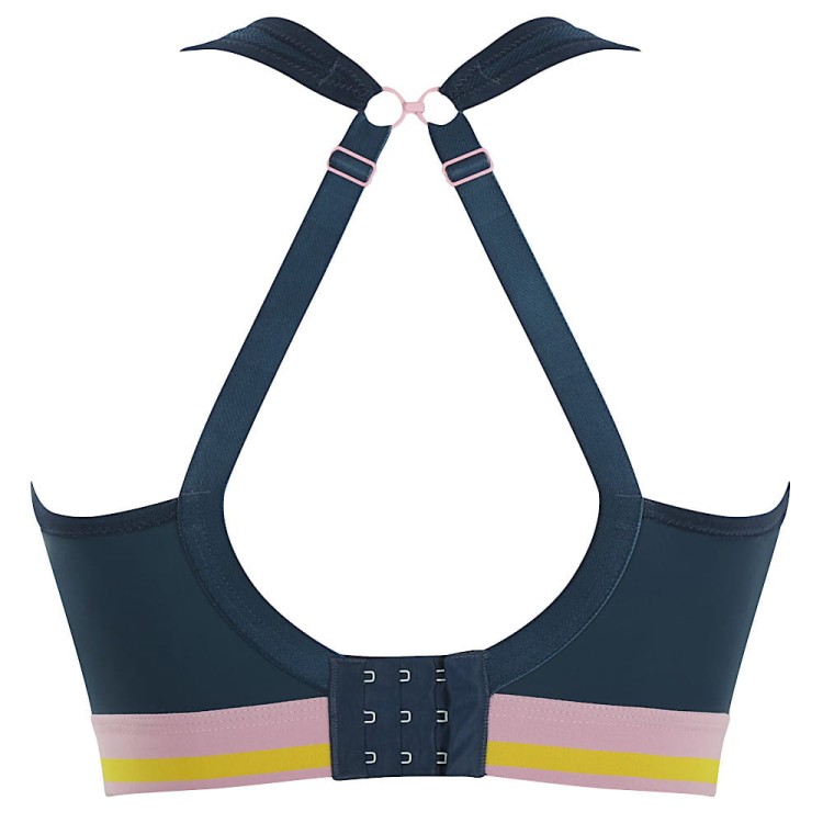 Non Wired Sports Bra - Panache Sport - biustonosz 7341 - retro navy