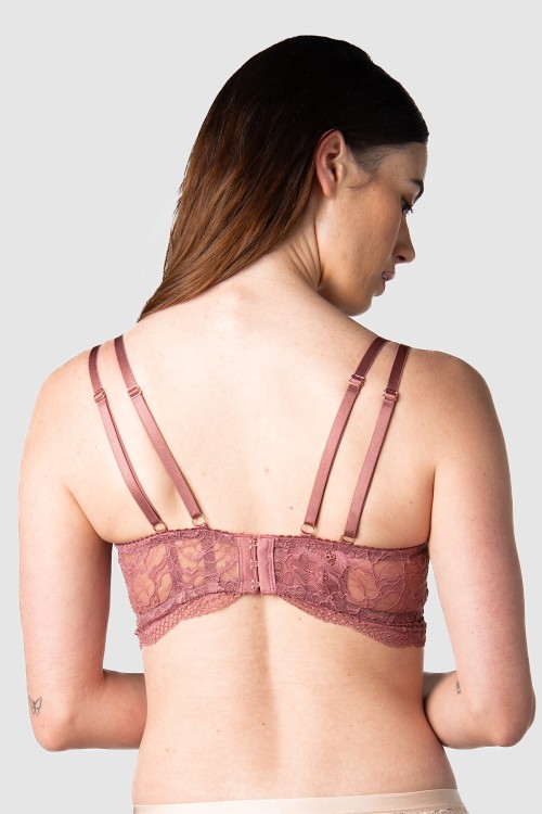 Heroine - ProjectMe by Hotmilk - biustonosz plunge - antique rose