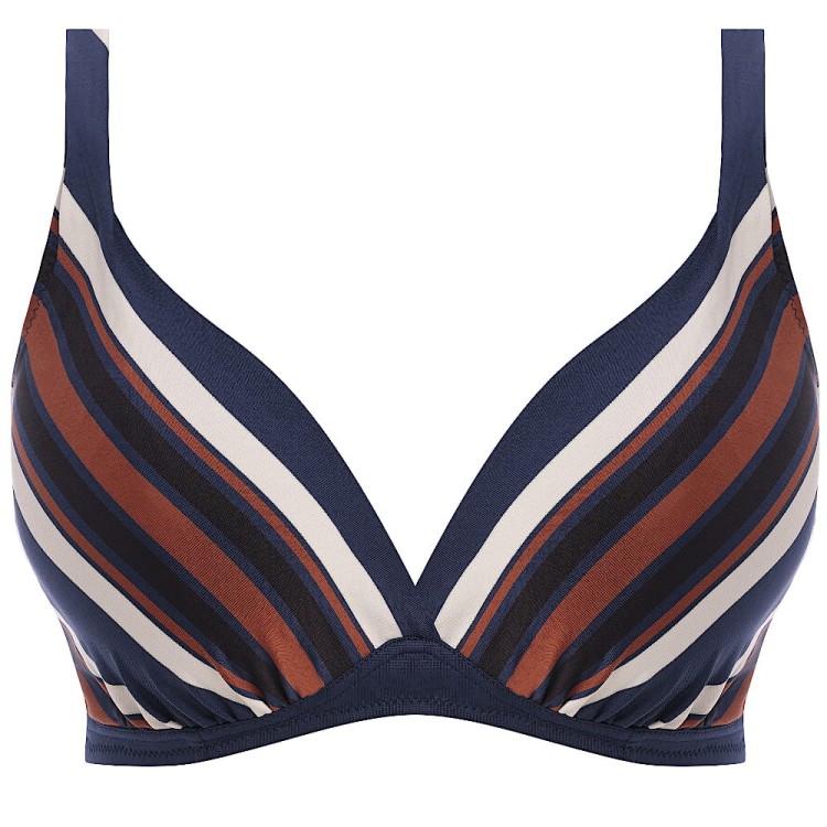 Ocean Cove - Fantasie Swim - biustonosz kąpielowy plunge 503402 - deep sea