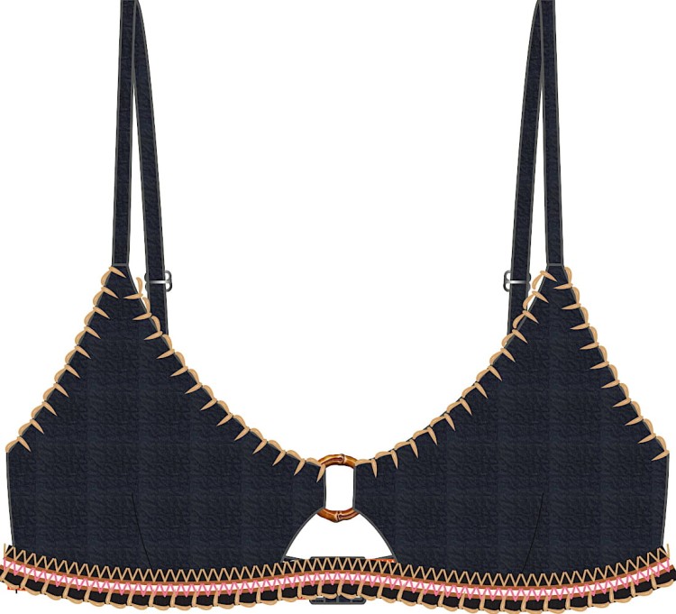 Santany - Banana Moon - biustonosz kąpielowy Melio - czerń