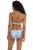 Komodo Bay - Freya Swim - figi wiązane AS204075 - aqua
