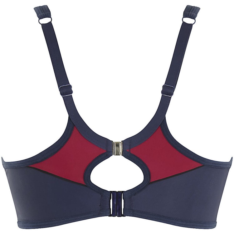 Limitless - Panache Swim - crop top kąpielowy SW1602 - navy orchid