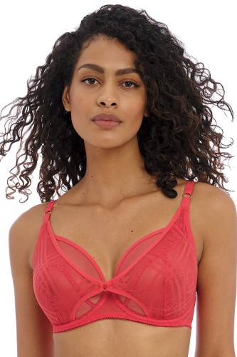 Fatale - Freya - biustonosz high-apex AA401422 - chili red