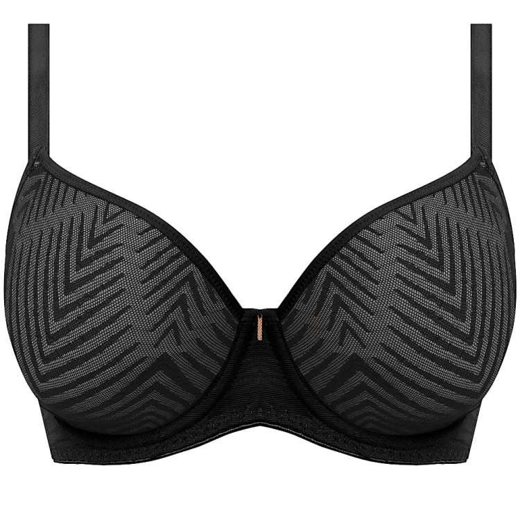 Tailored - Freya - biustonosz plunge AA401131 - czerń