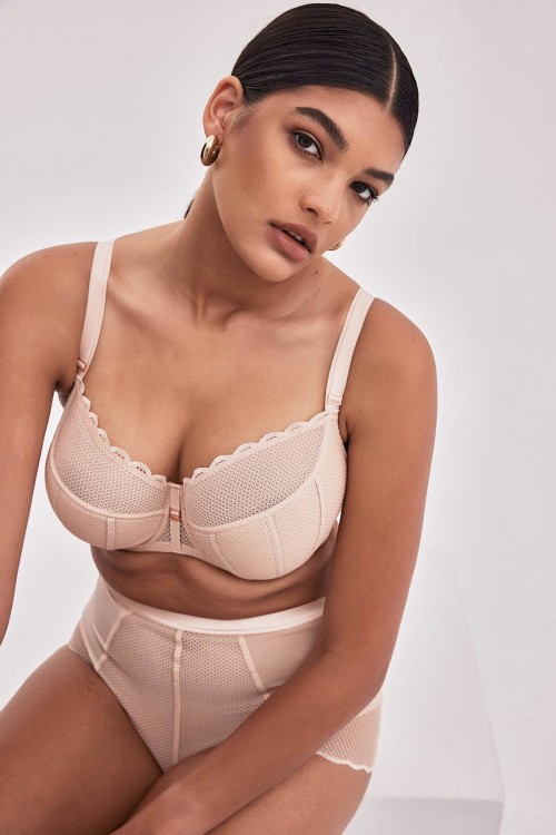Chita - Alles - biustonosz półusztywniany - beż
