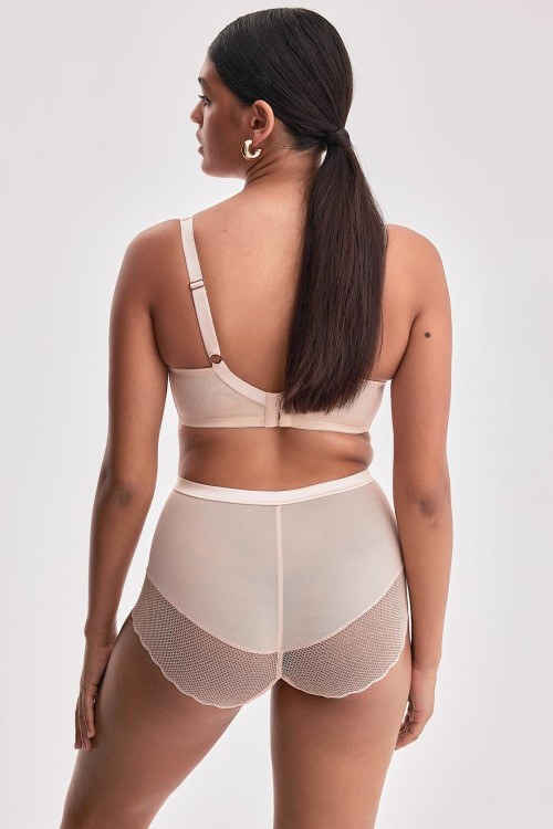 Chita - Alles - biustonosz półusztywniany - beż