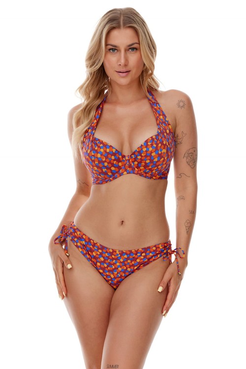 Masira - Lupoline - biustonosz kąpielowy push-up - kropki