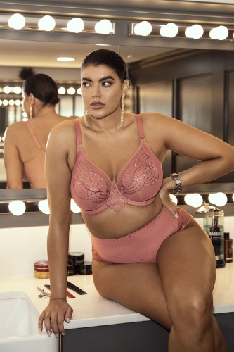 Priya - Elomi - biustonosz plunge 4550 - rosegold