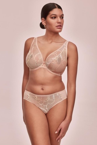 Loretto - Alles - biustonosz braletka - ombre beż