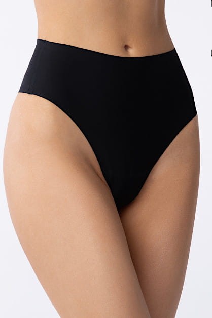 String Maxi - Julimex - stringi z wysokim stanem - czerń