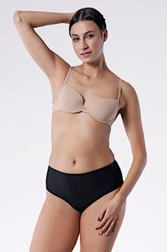 String Maxi - Julimex - stringi z wysokim stanem - czerń