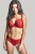 Ana - Panache - biustonosz plunge 9396 - salsa red