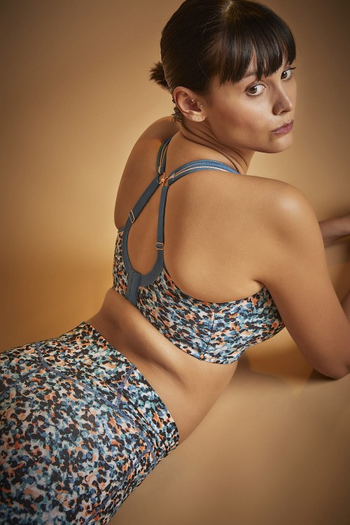 Sports Bra - Panache Sport - biustonosz 5021 - abstract animal