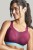 Non Wired Sports Bra - Panache Sport - biustonosz 7341 - cranberry