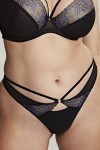 Valentina Luxe - Cleo by Panache - figi brazylijskie 10722 - black