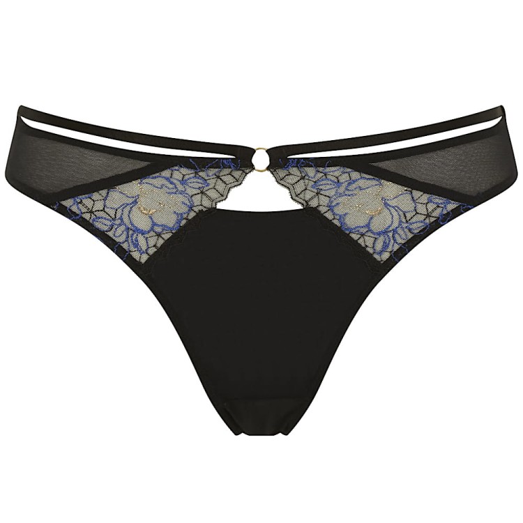 Valentina Luxe - Cleo - figi brazylijskie 10722 - black