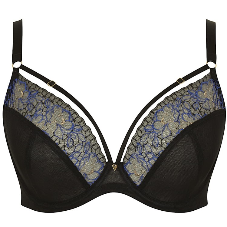 Valentina Luxe - Cleo - biustonosz plunge 10726 - black