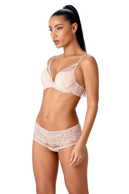Encore - Gossard - biustonosz 15601 high apex plunge - blush